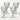 Vista Alegre Bicos Goblets, Set of 4