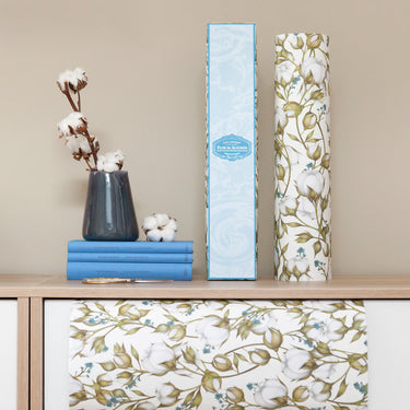 Cotton Flower Drawer Liner Paper (6 sheets)