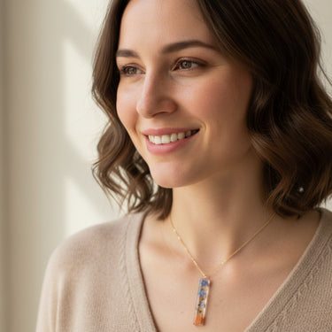 Forget Me Not Palito Necklace