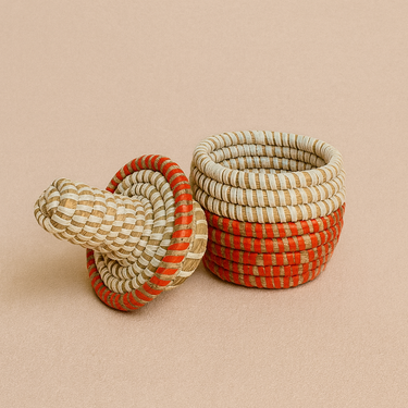 Kayar Spice Lidded Basket