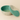 Saly Turquoise Low Lidded Basket
