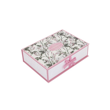 Kindred & Kin Castelbel White Jasmine Gift Set box with diffuser, soap, and hand cream displayed