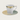Vista Alegre Art Deco style porcelain espresso cup and saucer with emerald green and gold geometric detailing.