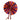 Kindred & Kin foldable fabric fan with tie-dye pattern in orange, purple, and black, featuring leather-wrapped handles.